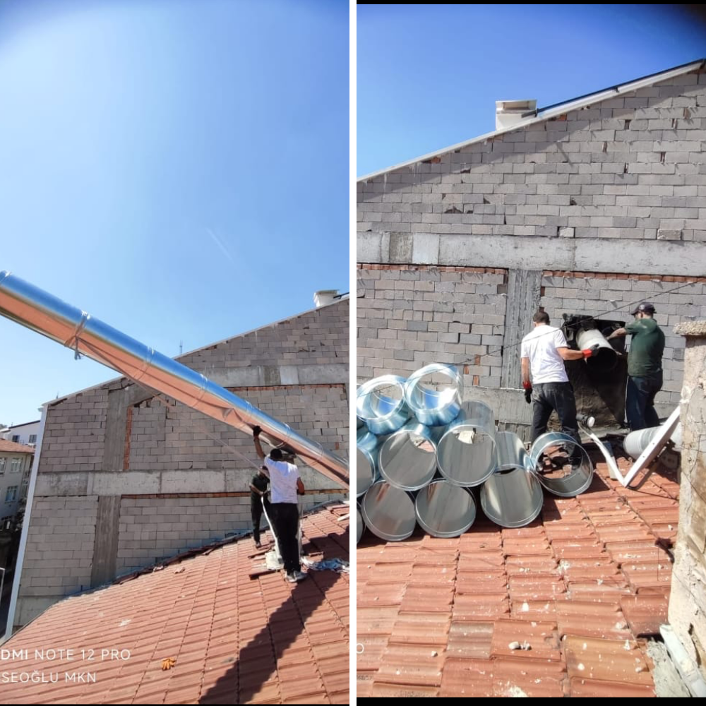 Baca Havalandırma İmalat Ve Montaj